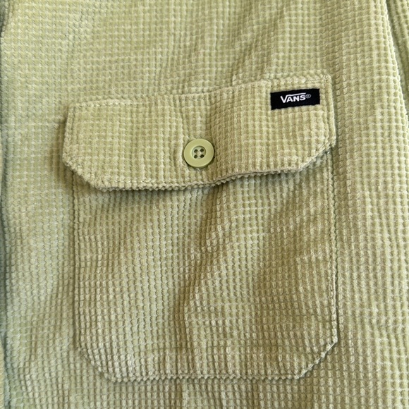 Vans crop button down shacket - Picture 3 of 5